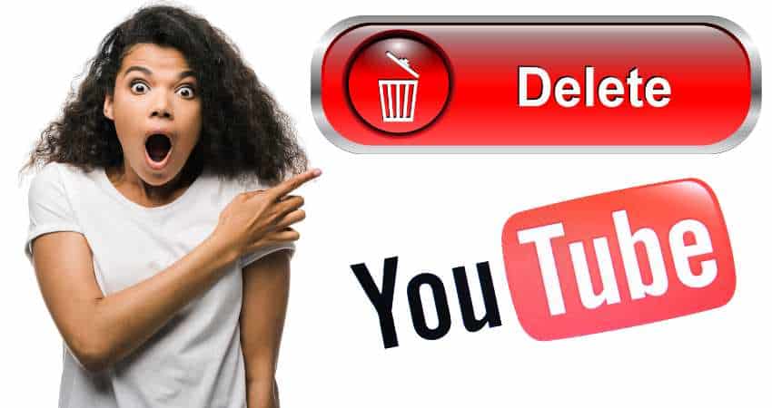 Guide to deleting a YouTube channel (with phone and computer)