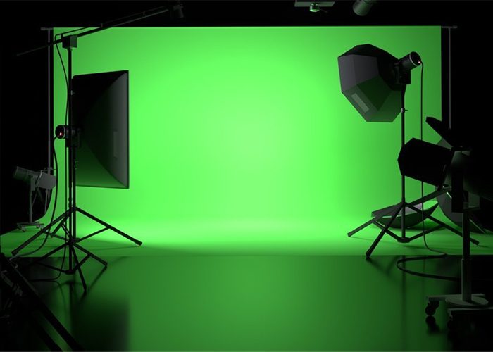 What is YouTube's green screen feature?
